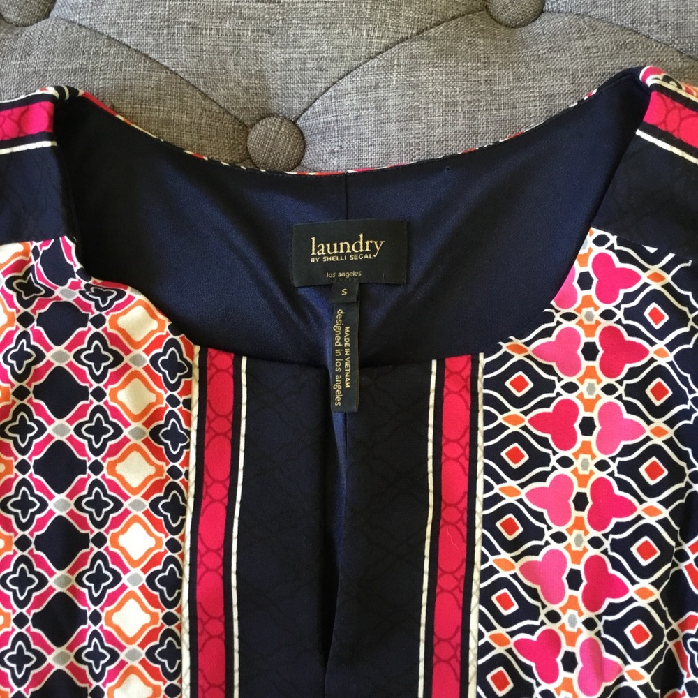 Laundry Multi-Colored And Lined Dress - image 4